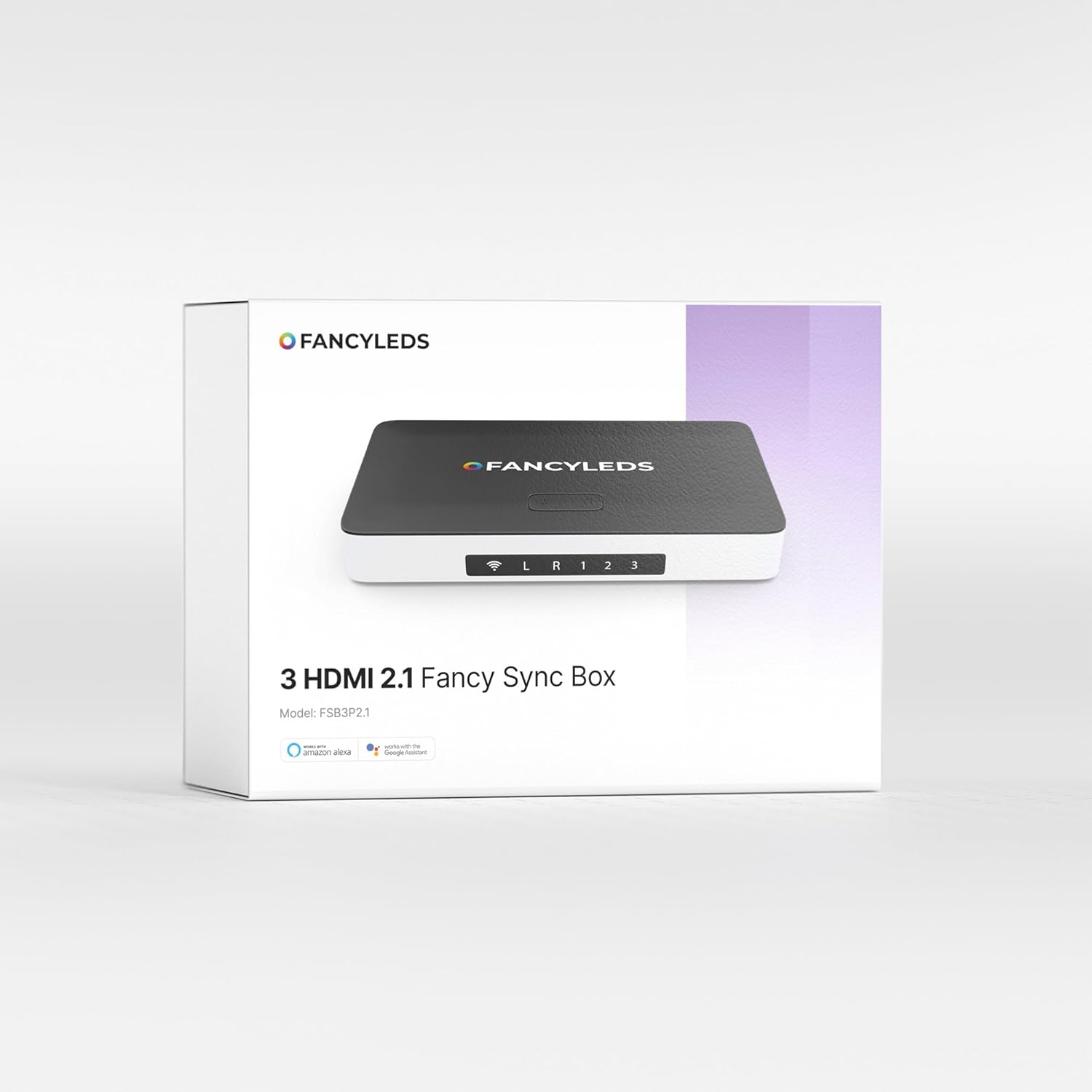 New RGBW 3 HDMI 2.1 Fancy Sync Box Streaming Media Syncing Device with 3 HDMI Ports, 4K 120Hz, HDR, and Movie Support (for 56″ to 65″ TVs) New RGBW 3 HDMI 2.1 Fancy Sync Box Streaming Media Syncing Device with 3 HDMI Ports, 4K 120Hz, HDR, and Movie Support (for 56″ to 65″ TVs)