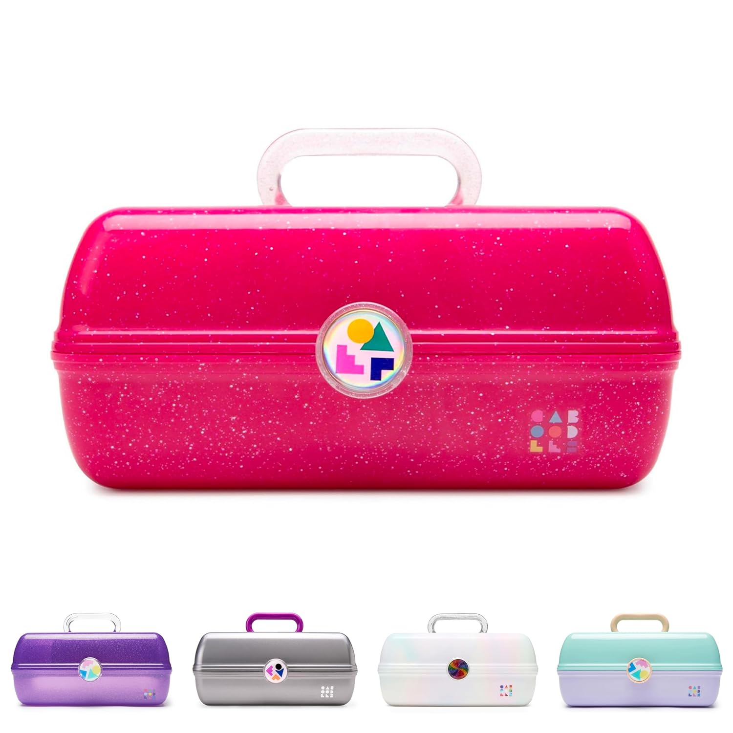 Caboodles On-The- Go Girl, Deep Pink Sparkle Caboodles On-The- Go Girl, Deep Pink Sparkle