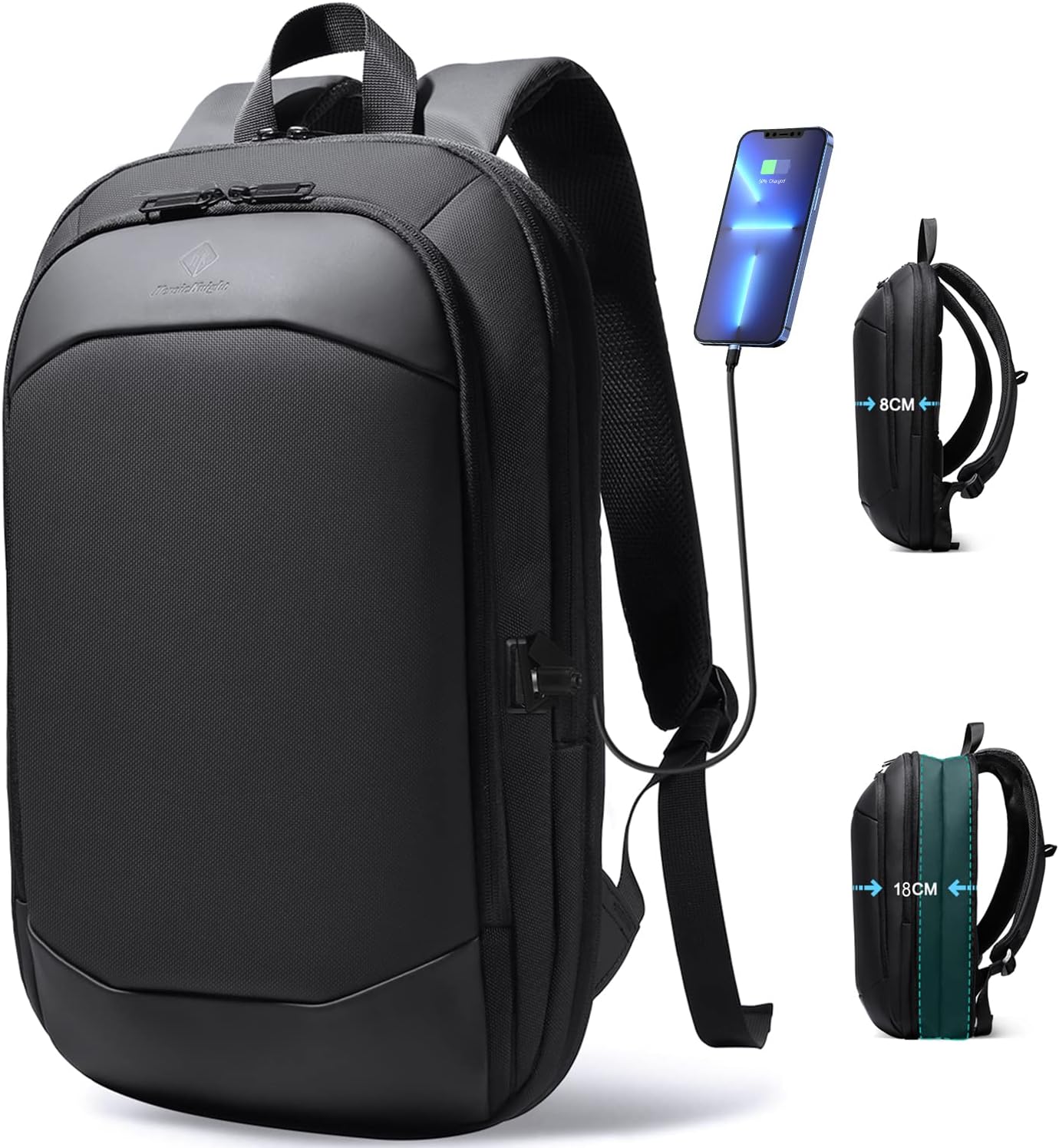 Business Backpack for Men 17 Inch,Slim & Expandable Waterproof Travel Laptop Backpack with USB Charger Port,Anti-Theft Lightweight Large Work Computer Bag,College Laptop Backpacks Gifts for Men Women Business Backpack for Men 17 Inch,Slim & Expandable Waterproof Travel Laptop Backpack with USB Charger Port,Anti-Theft Lightweight Large Work Computer Bag,College Laptop Backpacks Gifts for Men Women