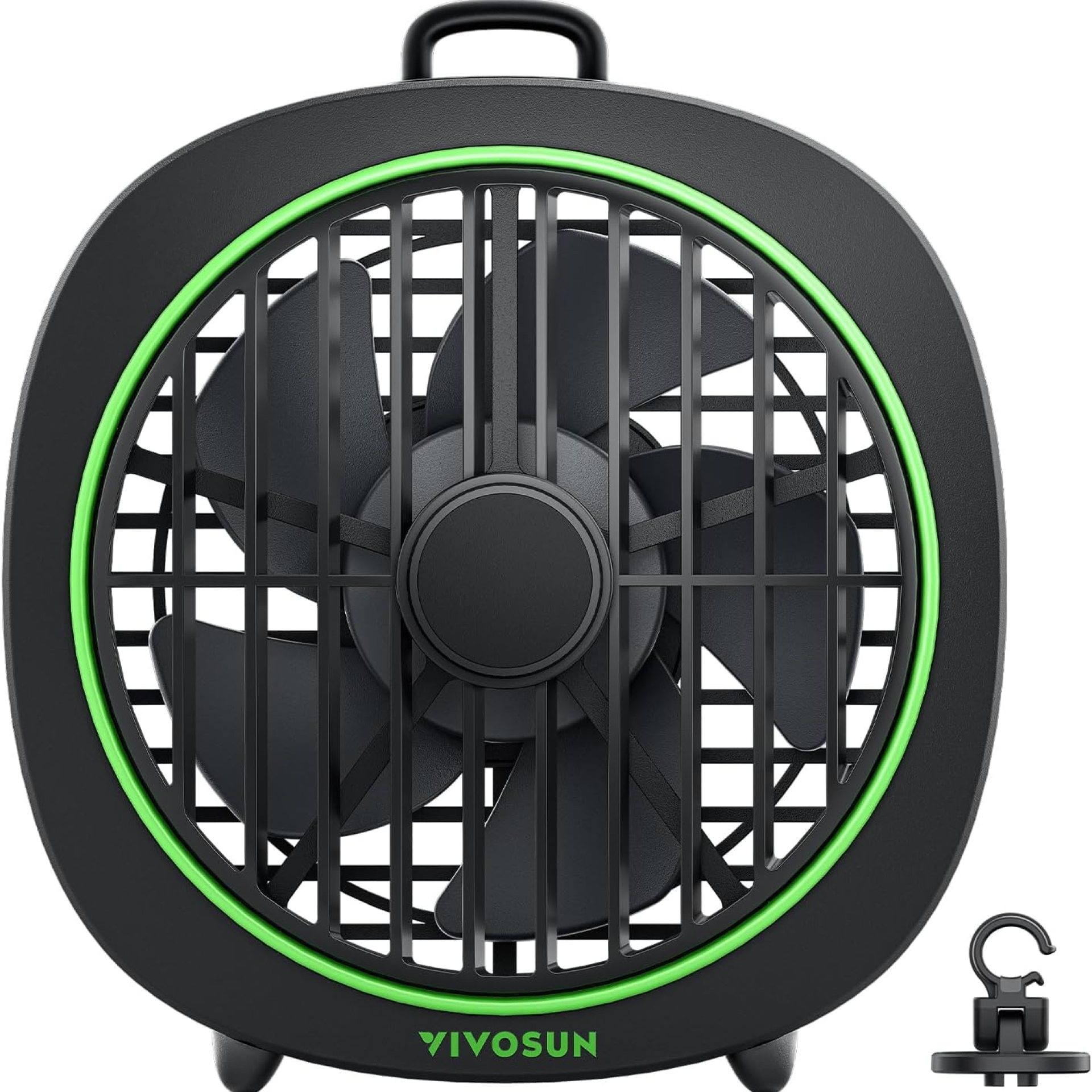 VIVOSUN AeroWave D4, 4” Grow Tent Clip Fan with Detachable Hook, 3-Speed Strong & Quiet Airflow, Adjustable Airflow Angle for Hydroponics, Circulation & Cooling, Black, 1-Pack VIVOSUN AeroWave D4, 4” Grow Tent Clip Fan with Detachable Hook, 3-Speed Strong & Quiet Airflow, Adjustable Airflow Angle for Hydroponics, Circulation & Cooling, Black, 1-Pack