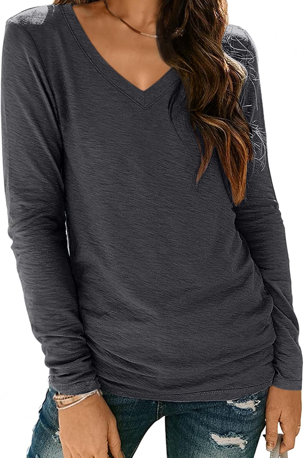 AUTOMET Womens Long Sleeve Shirts V Neck Casual Tops Loose Dressy Basic Fall Fashion Trendy Outfits Winter Clothes AUTOMET Womens Long Sleeve Shirts V Neck Casual Tops Loose Dressy Basic Fall Fashion Trendy Outfits Winter Clothes