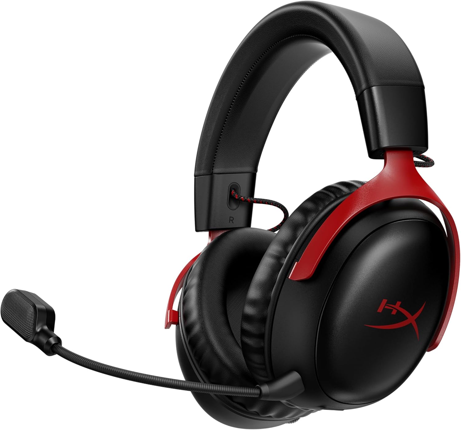 HyperX Cloud III Wireless – Gaming Headset for PC, PS5, PS4, up to 120-hour Battery, 2.4GHz Wireless, DTS Spatial Audio, 53mm Angled Drivers, Memory Foam, Durable Frame, 10mm Microphone, Black/Red HyperX Cloud III Wireless – Gaming Headset for PC, PS5, PS4, up to 120-hour Battery, 2.4GHz Wireless, DTS Spatial Audio, 53mm Angled Drivers, Memory Foam, Durable Frame, 10mm Microphone, Black/Red