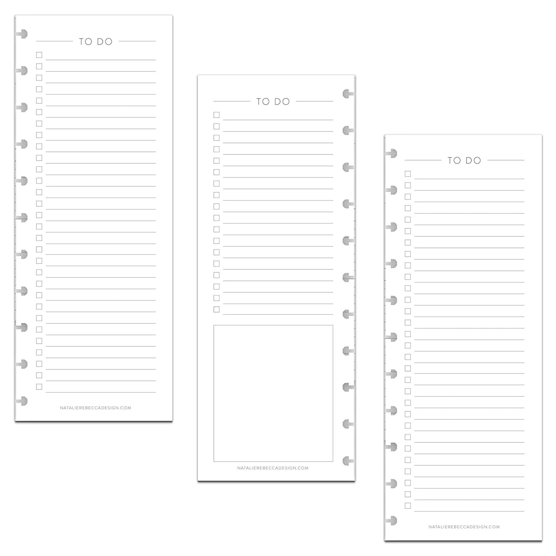 BetterNote Skinny To Do List Refills for Discbound Notebooks, Half Sheet Checklist, Fits Levenger Circa, Staples Arc, TUL, The Happy Planner, Disc Bound, Talia (Classic- 25 Sheets, 11-Disc, 8.5″x11″) BetterNote Skinny To Do List Refills for Discbound Notebooks, Half Sheet Checklist, Fits Levenger Circa, Staples Arc, TUL, The Happy Planner, Disc Bound, Talia (Classic- 25 Sheets, 11-Disc, 8.5″x11″)