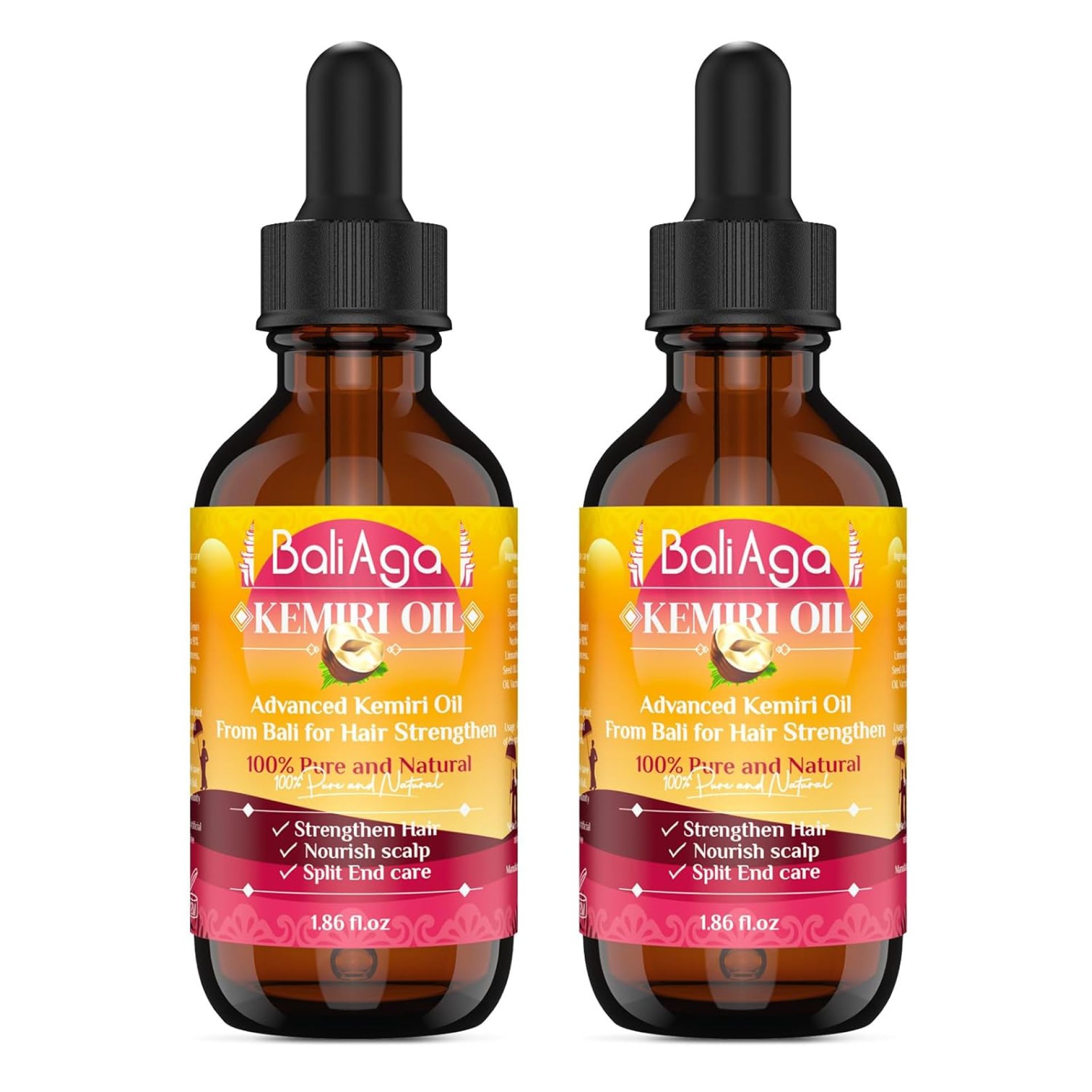 Kemiri Oil: Strengthening, Nourishing Hair and Scalp with Split End Treatment Kemiri Oil: Strengthening, Nourishing Hair and Scalp with Split End Treatment
