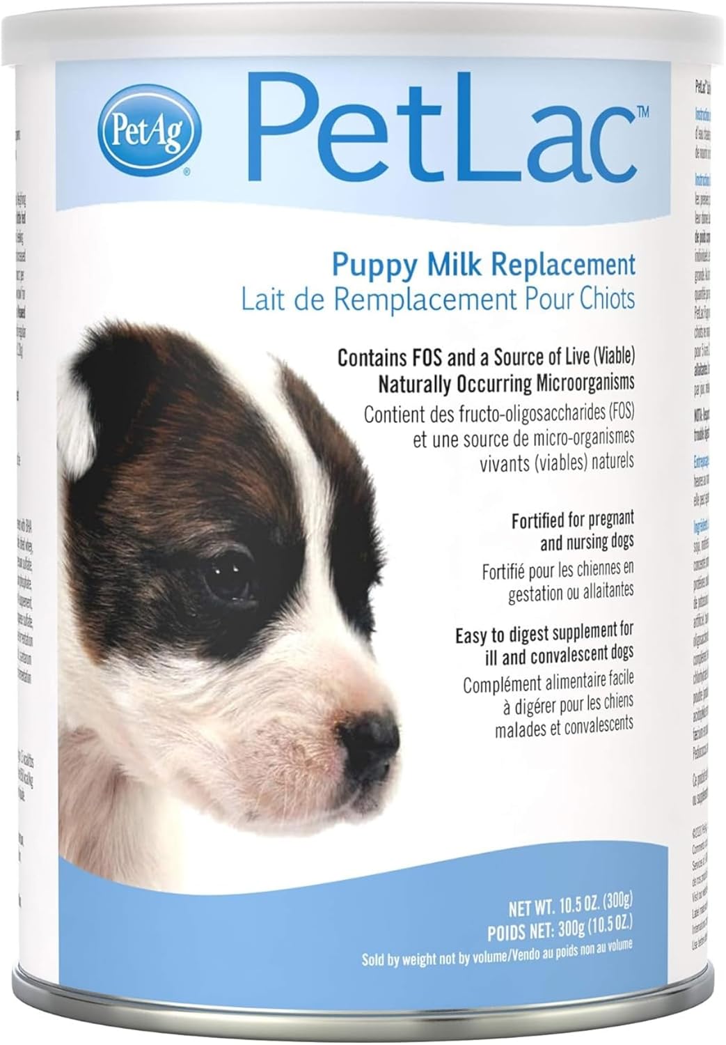 Pet-Ag PetLac Powder for Puppies – 10.5 oz – Puppy Milk Replacement Powder for Puppies Newborn to Six Weeks Old – Easy to Digest Pet-Ag PetLac Powder for Puppies – 10.5 oz – Puppy Milk Replacement Powder for Puppies Newborn to Six Weeks Old – Easy to Digest