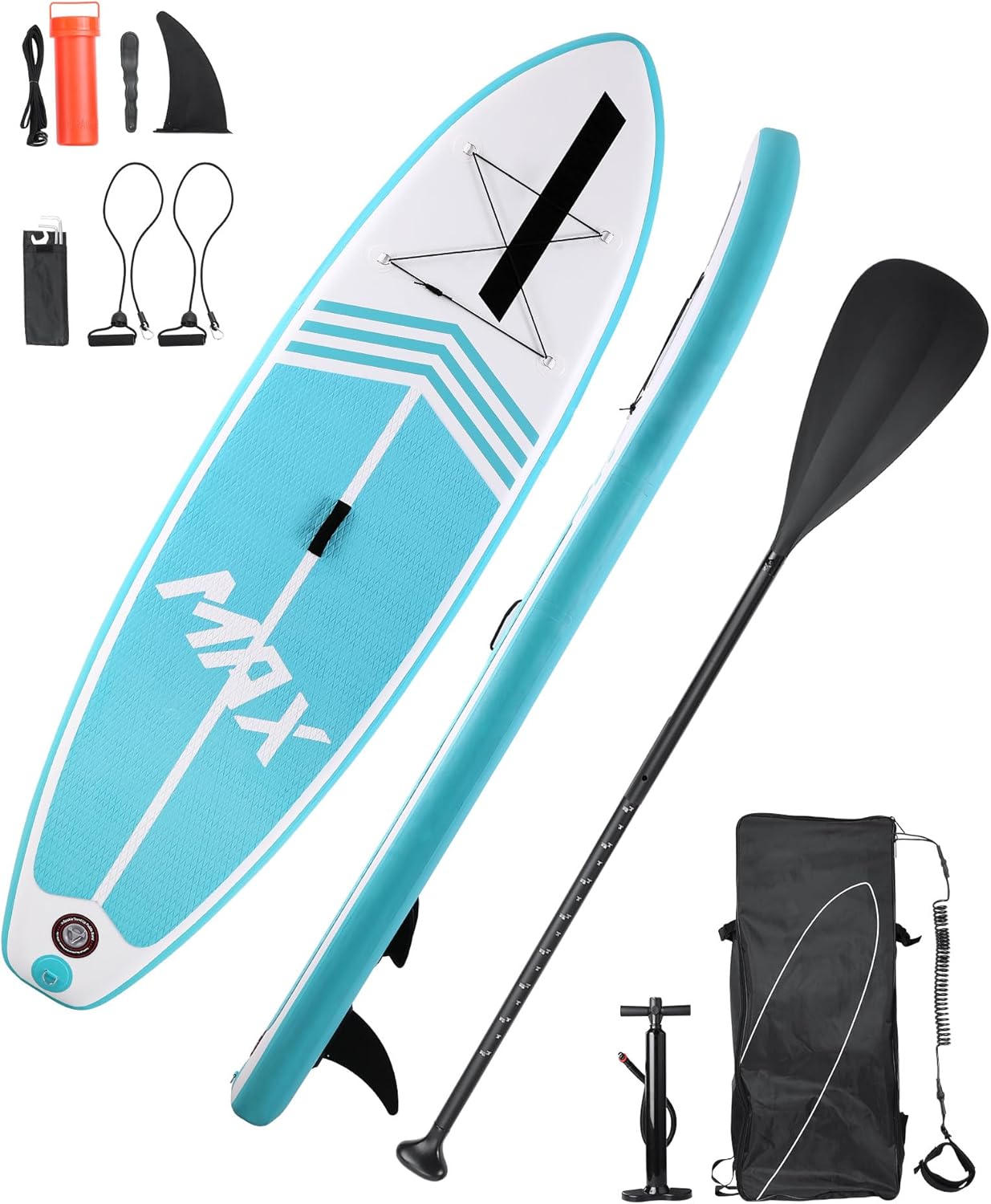 Inflatable Paddle Board Stand Up Paddle Board 10’6″ x32″ x6″ Sup Board with Durable SUP Accessories and Carry Bag Adjustable Paddle Non-Slip Deck Pump for Youth Adult Inflatable Paddle Board Stand Up Paddle Board 10’6″ x32″ x6″ Sup Board with Durable SUP Accessories and Carry Bag Adjustable Paddle Non-Slip Deck Pump for Youth Adult