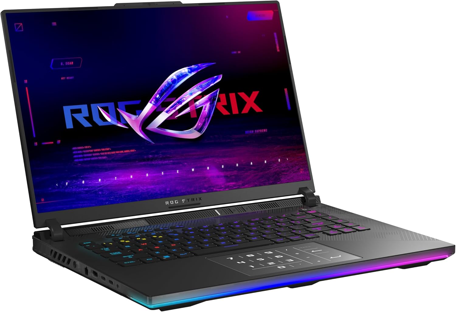 ASUS ROG Strix Scar 16 (2024) Gaming Laptop, 16” Nebula HDR 16:10 QHD 240Hz/3ms, 1100 nits, Mini LED Display, GeForce RTX 4080, Intel Core i9-14900HX, 32GB DDR5, 1TB SSD, Windows 11 Pro, G634JZR-XS96 ASUS ROG Strix Scar 16 (2024) Gaming Laptop, 16” Nebula HDR 16:10 QHD 240Hz/3ms, 1100 nits, Mini LED Display, GeForce RTX 4080, Intel Core i9-14900HX, 32GB DDR5, 1TB SSD, Windows 11 Pro, G634JZR-XS96