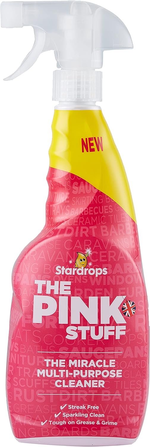 Stardrops – The Pink Stuff Miracle Multi-Purpose Cleaner – Removes Grease, Grime, and Stains on Kitchens, Bathrooms, Floors, and More Stardrops – The Pink Stuff Miracle Multi-Purpose Cleaner – Removes Grease, Grime, and Stains on Kitchens, Bathrooms, Floors, and More