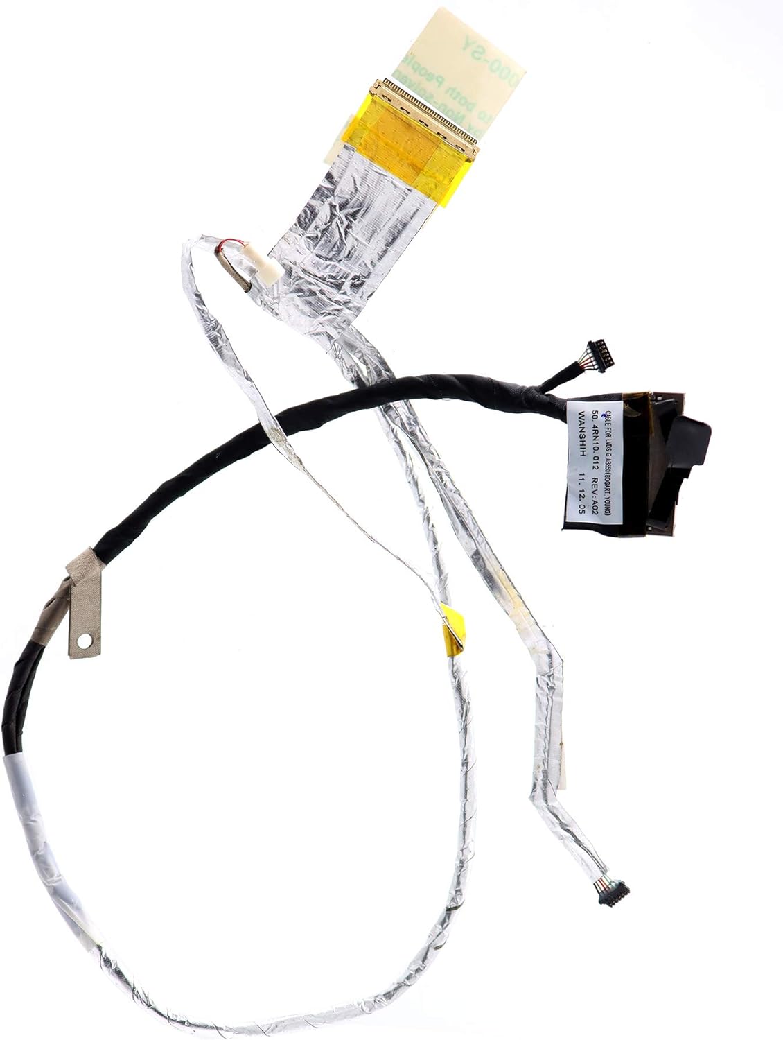 LVDS LCD Screen Display w/Webcam Cable for HP Pavilion DV7-6000 DV6-6000 DV7-6100 DV7T-6000 DV7-6B00 50.4RN10.001 50.4RN10.002 LVDS LCD Screen Display w/Webcam Cable for HP Pavilion DV7-6000 DV6-6000 DV7-6100 DV7T-6000 DV7-6B00 50.4RN10.001 50.4RN10.002