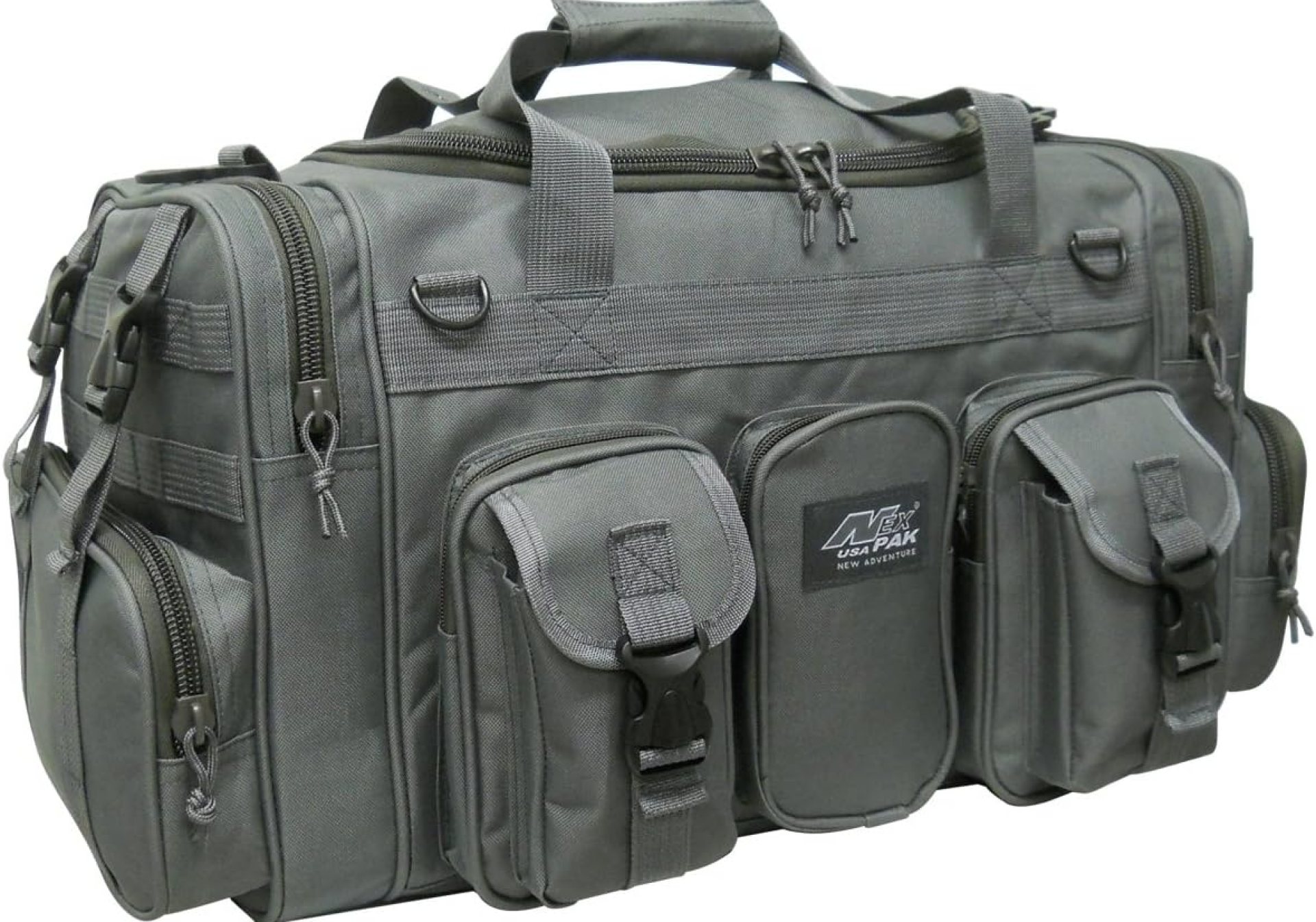 Nexpak Tactical Duffle Military Molle Gear Shoulder Strap Range Bag (MULTI COLORS/SIZES) Nexpak Tactical Duffle Military Molle Gear Shoulder Strap Range Bag (MULTI COLORS/SIZES)