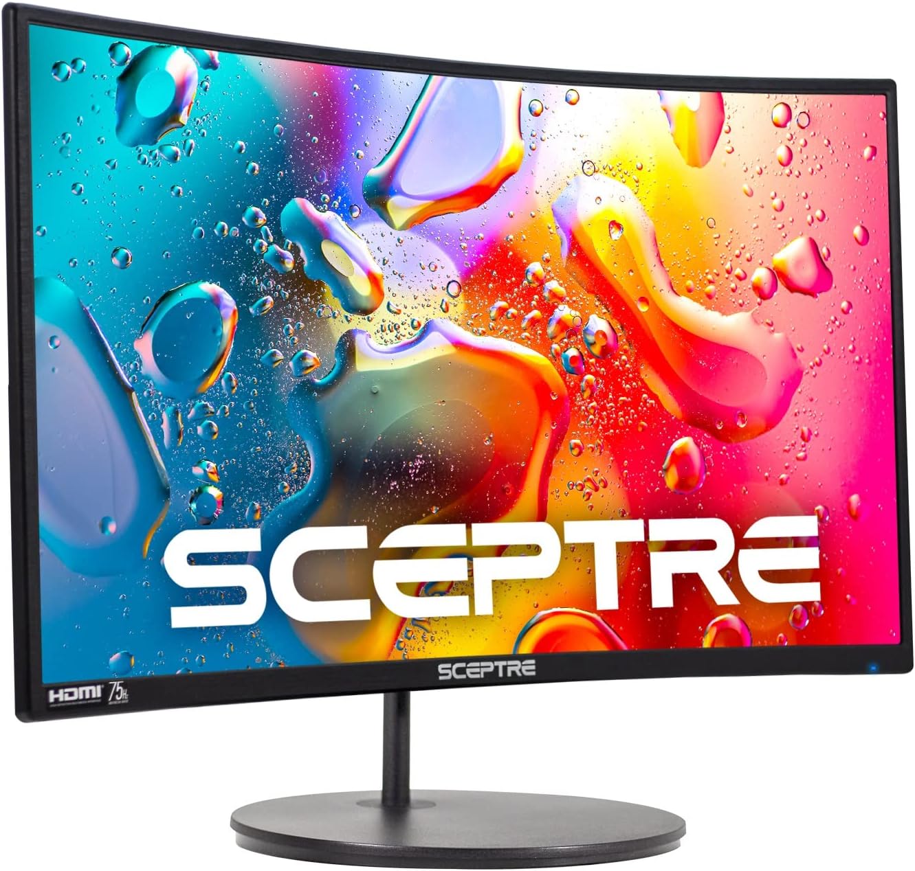 Sceptre Curved 24-inch Gaming Monitor 1080p R1500 98% sRGB HDMI x2 VGA Build-in Speakers, VESA Wall Mount Machine Black (C248W-1920RN Series) Sceptre Curved 24-inch Gaming Monitor 1080p R1500 98% sRGB HDMI x2 VGA Build-in Speakers, VESA Wall Mount Machine Black (C248W-1920RN Series)