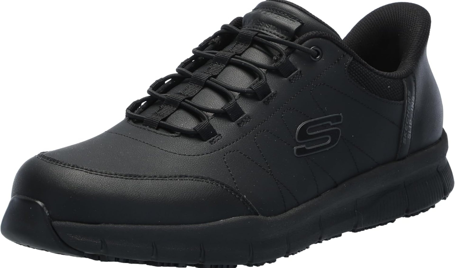 Skechers Men’s Hands Free Slip Ins Nampa-Knotly Bungee Athletic Sr Food Service Shoe Skechers Men’s Hands Free Slip Ins Nampa-Knotly Bungee Athletic Sr Food Service Shoe