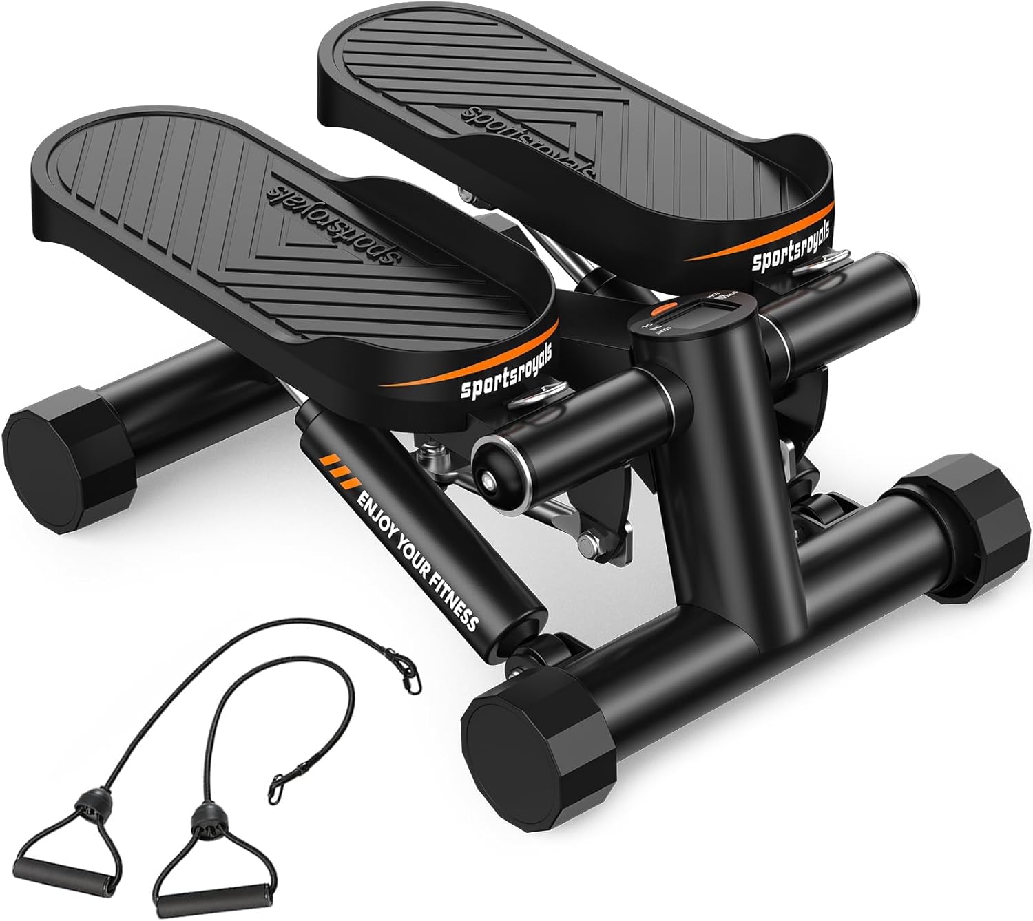 Sportsroyals Stair Stepper for Exercises-Twist/Mini Stepper with Resistance Bands and 330lbs Weight Capacity Sportsroyals Stair Stepper for Exercises-Twist/Mini Stepper with Resistance Bands and 330lbs Weight Capacity