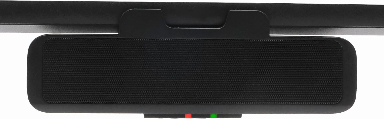 Cyber Acoustics USB Speaker Bar (CA-2890) – Stereo USB Powered Speaker, Easily Clamps to Monitor, Convenient Controls Cyber Acoustics USB Speaker Bar (CA-2890) – Stereo USB Powered Speaker, Easily Clamps to Monitor, Convenient Controls