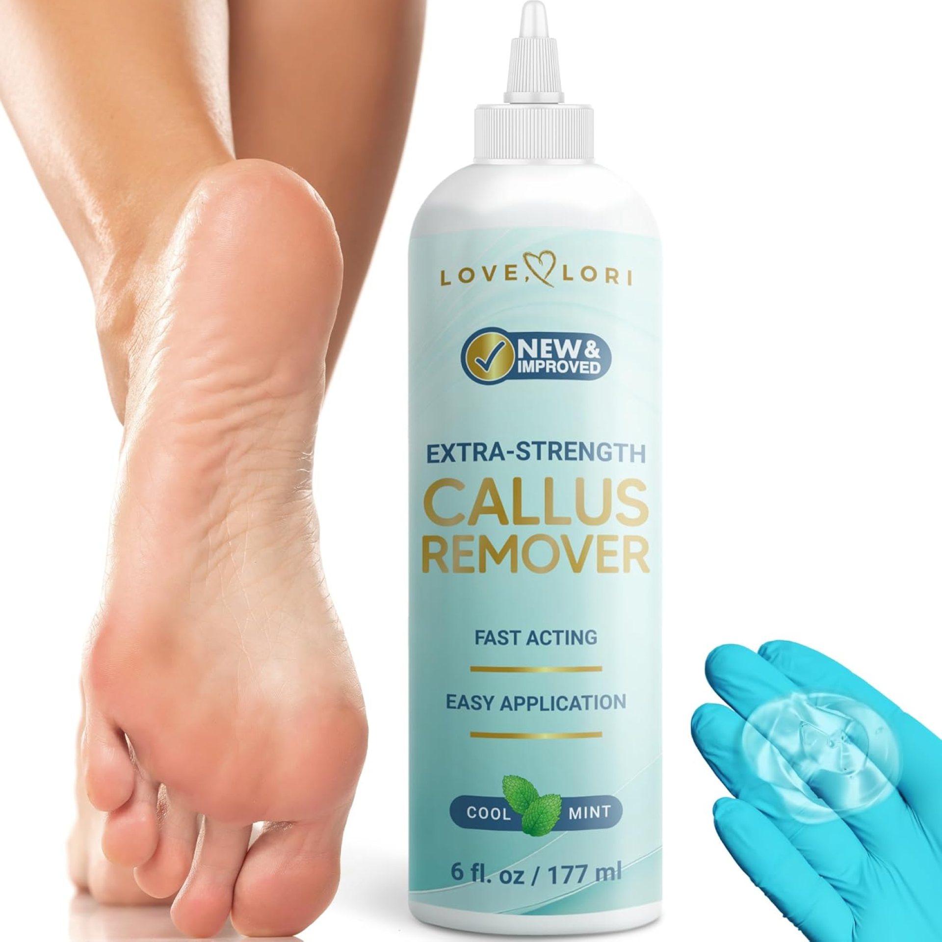 Callus Remover for Feet (Extra Strength) Foot Scrubber Dead Skin Callus Gel – Professional Pedicure Feet Scraper Spa Essential, 6oz Callus Remover for Feet (Extra Strength) Foot Scrubber Dead Skin Callus Gel – Professional Pedicure Feet Scraper Spa Essential, 6oz