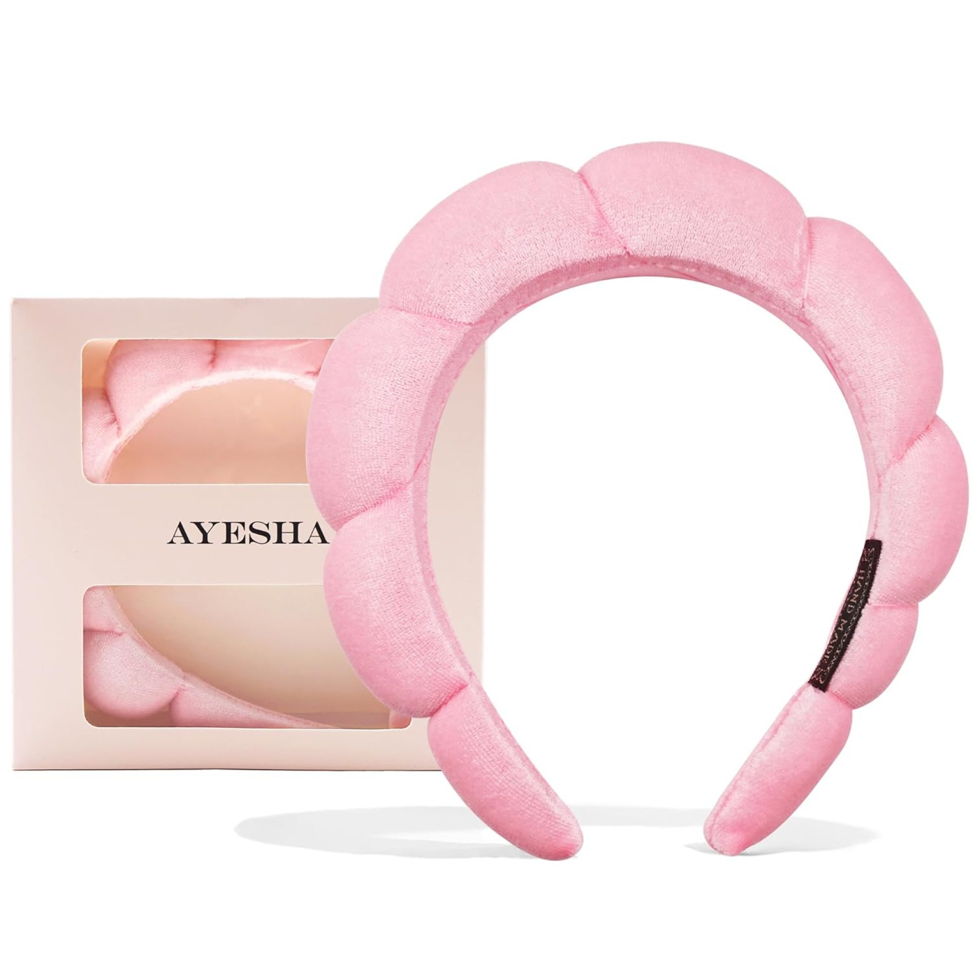 Ayesha Spa Headband for Women Sponge Headband for Washing Face Clouds Soft Hairband Skincare Makeup Headbands for Women Girls Shower Makeup Skincare (Pink) Ayesha Spa Headband for Women Sponge Headband for Washing Face Clouds Soft Hairband Skincare Makeup Headbands for Women Girls Shower Makeup Skincare (Pink)