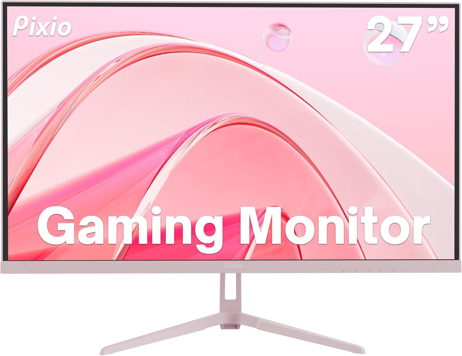 Pixio PX278 Wave Pink 27 inch 180Hz Refresh Rate FHD 1440p Resolution Fast IPS Panel 1ms GTG Response Time Pink Gaming Monitor with FreeSync Pixio PX278 Wave Pink 27 inch 180Hz Refresh Rate FHD 1440p Resolution Fast IPS Panel 1ms GTG Response Time Pink Gaming Monitor with FreeSync