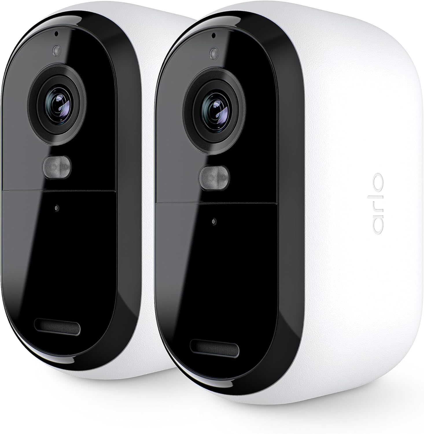 Arlo Essential Security Camera 2K | Indoor – Outdoor | 2nd Gen | Wireless with Spotlight, 2-Way Audio, Color Night Vision, Live Stream, Motion Activiation, Real Time Notifications – White, 2 Camera Arlo Essential Security Camera 2K | Indoor – Outdoor | 2nd Gen | Wireless with Spotlight, 2-Way Audio, Color Night Vision, Live Stream, Motion Activiation, Real Time Notifications – White, 2 Camera
