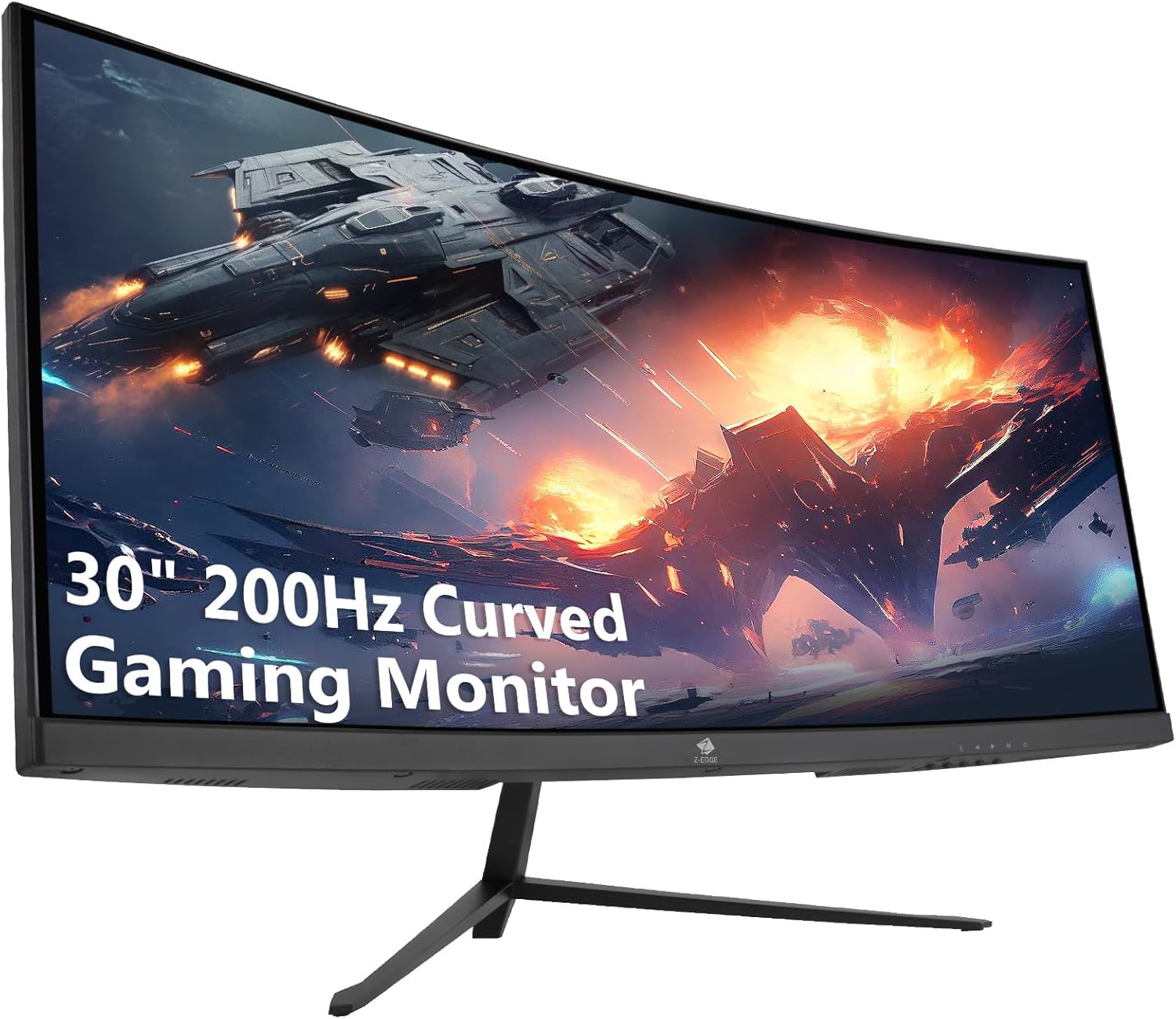 Z-Edge 30 inch 144Hz/200Hz Curved Gaming Monitor, 1080P Computer Monitor, UG30 21:9 Ultra Wide, 1500R/1ms MPRT, Frameless/Slim PC Monitor with HDMI/DP Display Port, Freesync Compatible, VESA Z-Edge 30 inch 144Hz/200Hz Curved Gaming Monitor, 1080P Computer Monitor, UG30 21:9 Ultra Wide, 1500R/1ms MPRT, Frameless/Slim PC Monitor with HDMI/DP Display Port, Freesync Compatible, VESA
