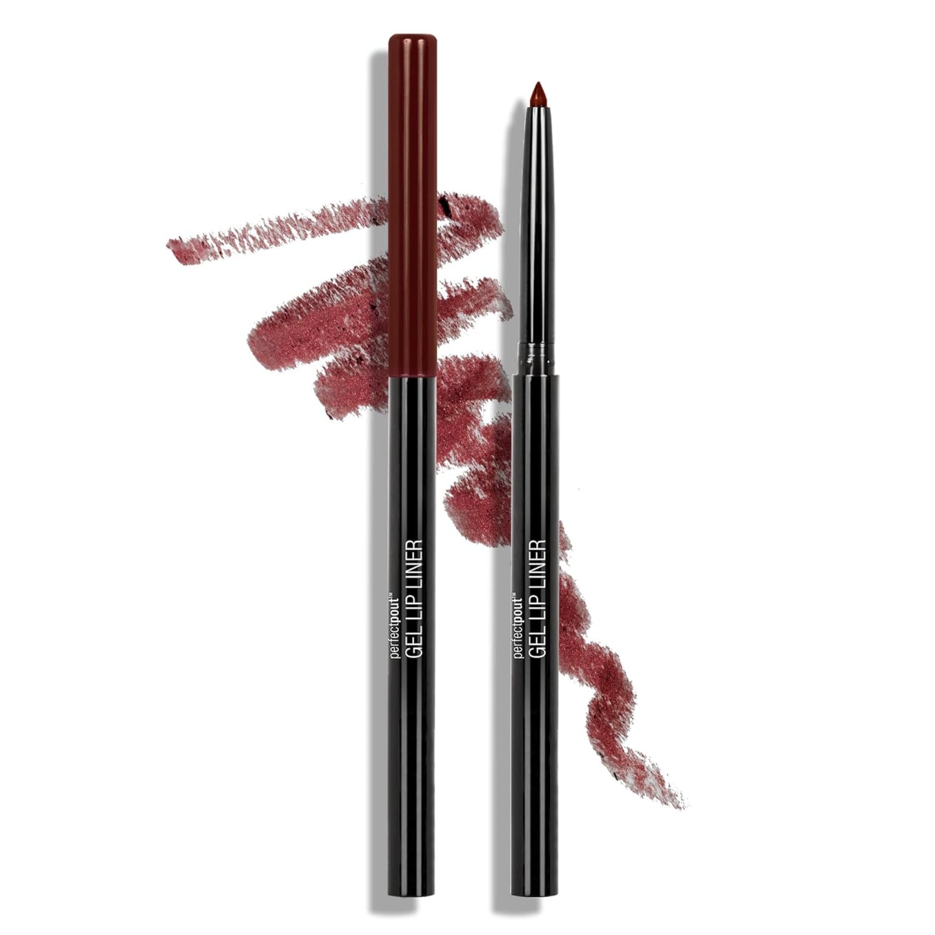 wet n wild Perfect Pout Matte Retractable Gel Lip Liner Pencil, Rich Creamy Long Lasting Color, Well-Defined and Flawless Application, Vegan & Cruelty-Free – Red Gone Burgundy wet n wild Perfect Pout Matte Retractable Gel Lip Liner Pencil, Rich Creamy Long Lasting Color, Well-Defined and Flawless Application, Vegan & Cruelty-Free – Red Gone Burgundy