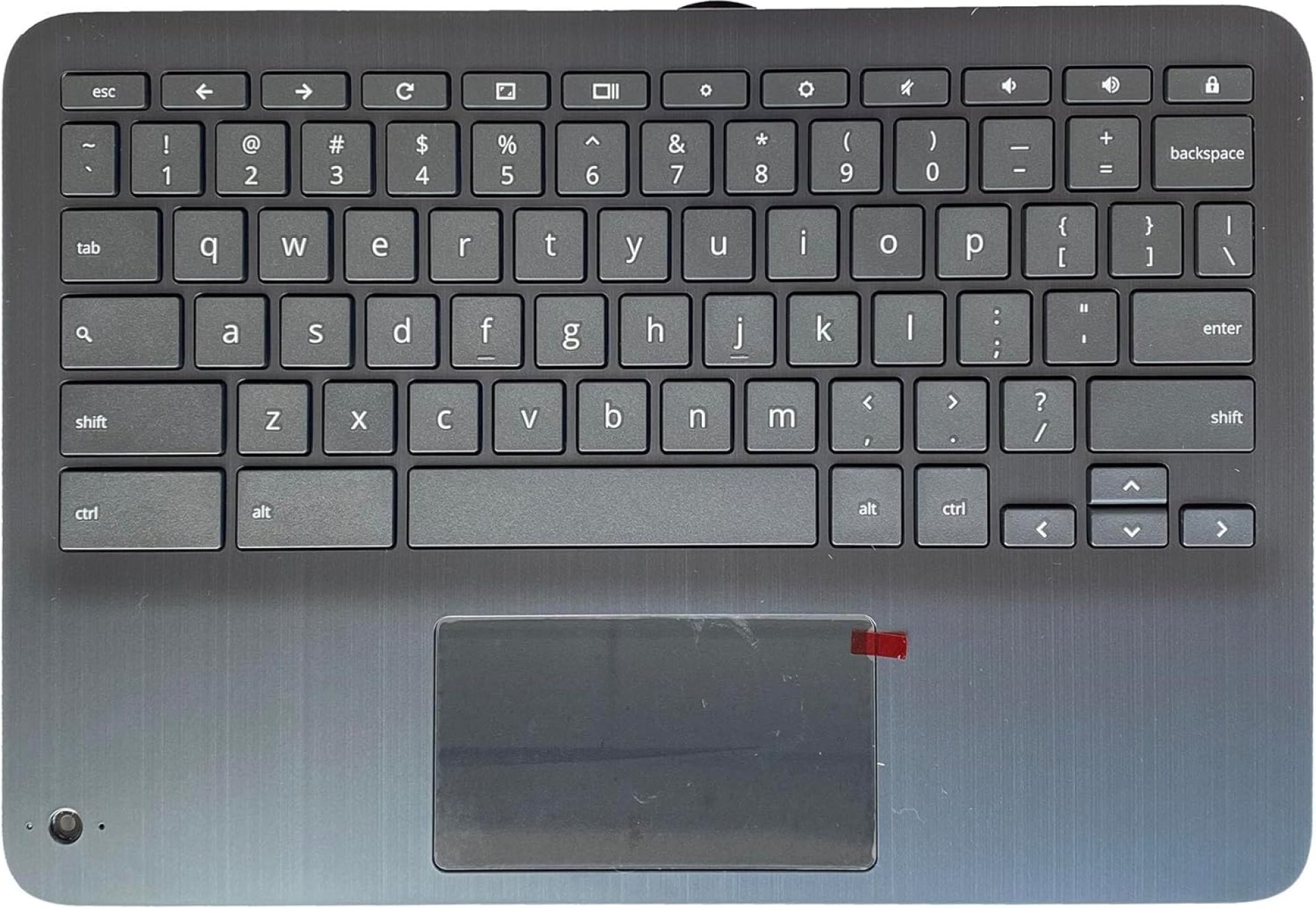 Replacement for HP Chromebook x360 G3 EE 11 Laptop Upper Case Palmrest Keyboard Touchpad Assembly Part Non-WFC L92214-001, Black Replacement for HP Chromebook x360 G3 EE 11 Laptop Upper Case Palmrest Keyboard Touchpad Assembly Part Non-WFC L92214-001, Black