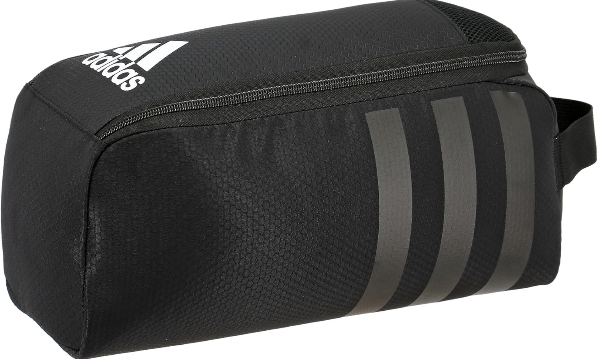 adidas Stadium 2 Team Shoe Bag, Black/White, One Size adidas Stadium 2 Team Shoe Bag, Black/White, One Size