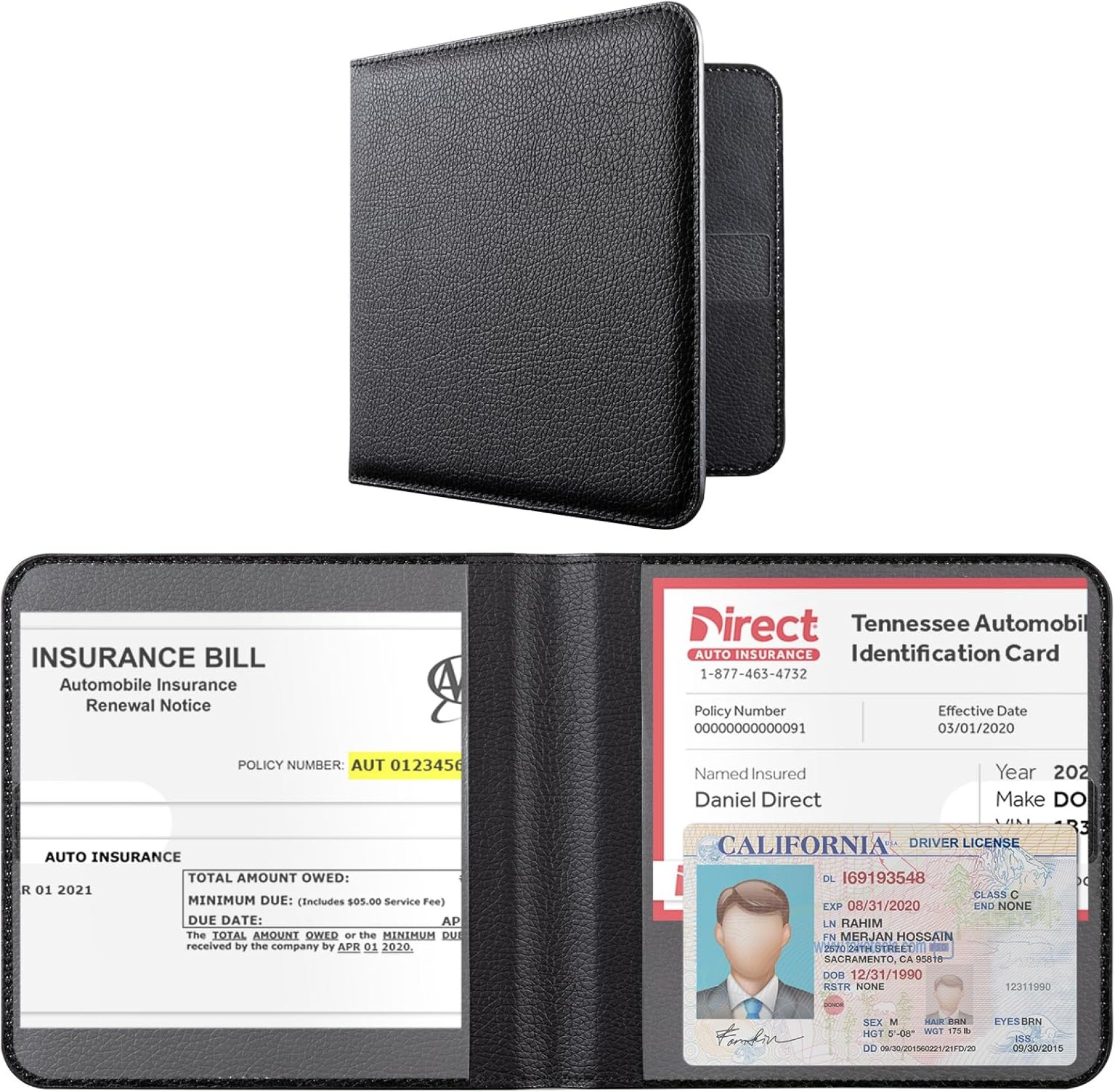 CoBak Car Registration and Insurance Holder – Vehicle Glove Box Car Organizer, Auto Truck Comparment Accessories Case for Essential Document, Driver License, Cards CoBak Car Registration and Insurance Holder – Vehicle Glove Box Car Organizer, Auto Truck Comparment Accessories Case for Essential Document, Driver License, Cards