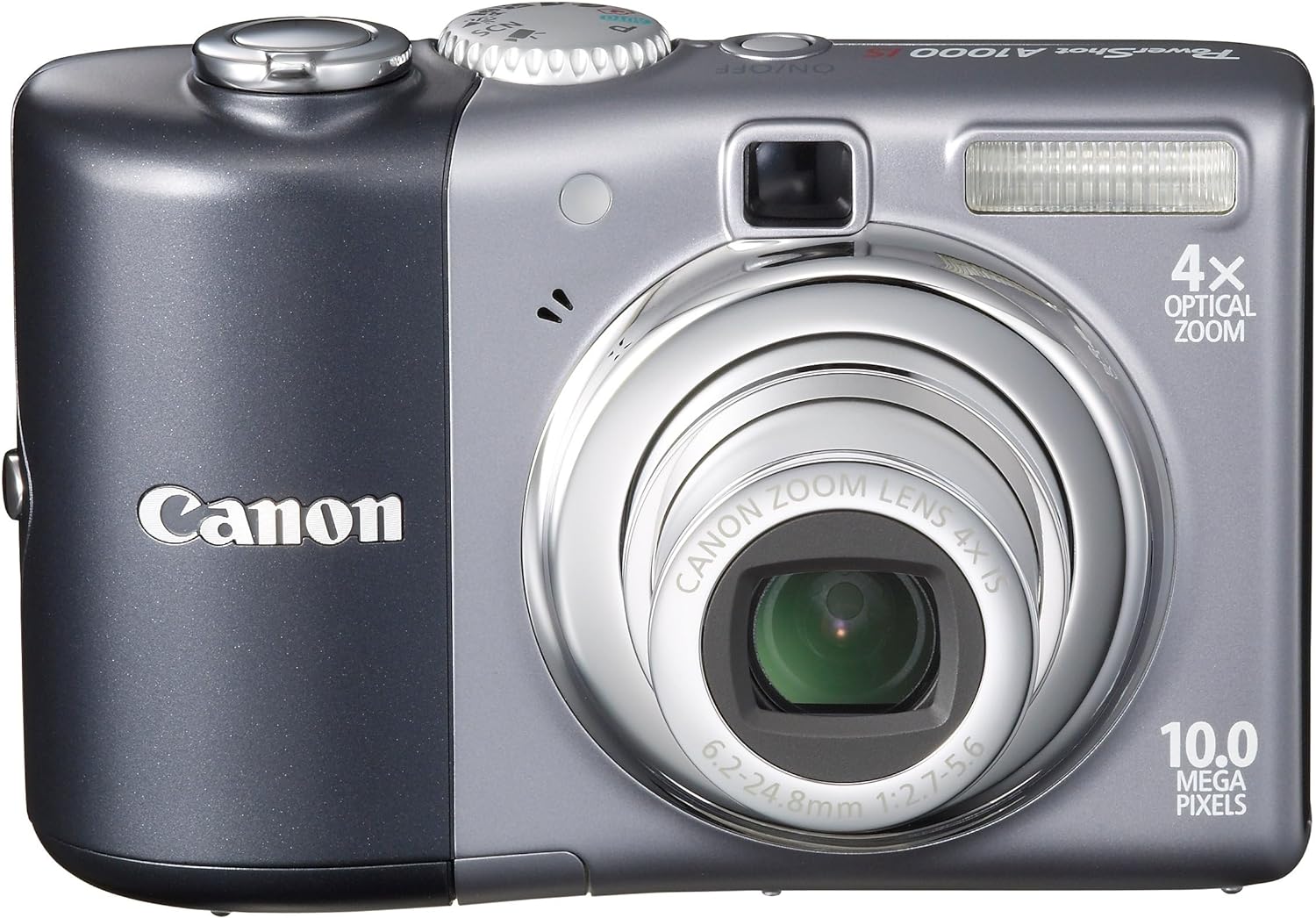 Canon Powershot A1000IS 10MP Digital Camera with 4X Optical Image Stabilized Zoom (Grey) (Renewed) Canon Powershot A1000IS 10MP Digital Camera with 4X Optical Image Stabilized Zoom (Grey) (Renewed)