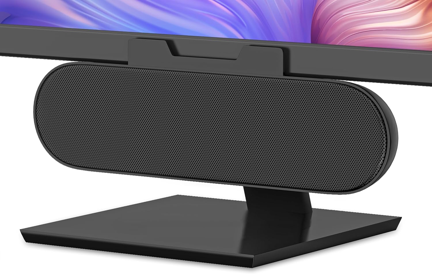 Computer Speakers for Desktop Monitor,Single USB Speakers for Desktop PC,Laptop Speaker with Loud Sound,Volume Control Easily Clamps to Monitors(USB-C to USB Adapter Included) (Black) Computer Speakers for Desktop Monitor,Single USB Speakers for Desktop PC,Laptop Speaker with Loud Sound,Volume Control Easily Clamps to Monitors(USB-C to USB Adapter Included) (Black)