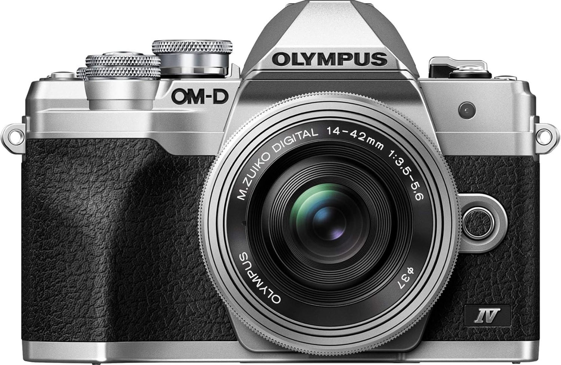 OM SYSTEM OLYMPUS E-M10 Mark IV Silver Micro Four Thirds System Camera M.Zuiko Digital ED 14-42mm F3.5-5.6 EZ kit 20MP Sensor 5-Axis Image Stabilization 4K Video Wi-Fi OM SYSTEM OLYMPUS E-M10 Mark IV Silver Micro Four Thirds System Camera M.Zuiko Digital ED 14-42mm F3.5-5.6 EZ kit 20MP Sensor 5-Axis Image Stabilization 4K Video Wi-Fi