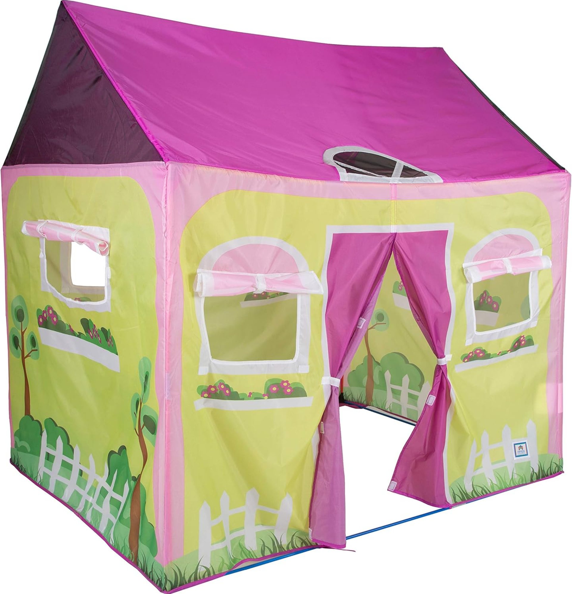 Pacific Play Tents 60600 Cottage House Play Tent – 58″ x 48″ x 58″ Pacific Play Tents 60600 Cottage House Play Tent – 58″ x 48″ x 58″
