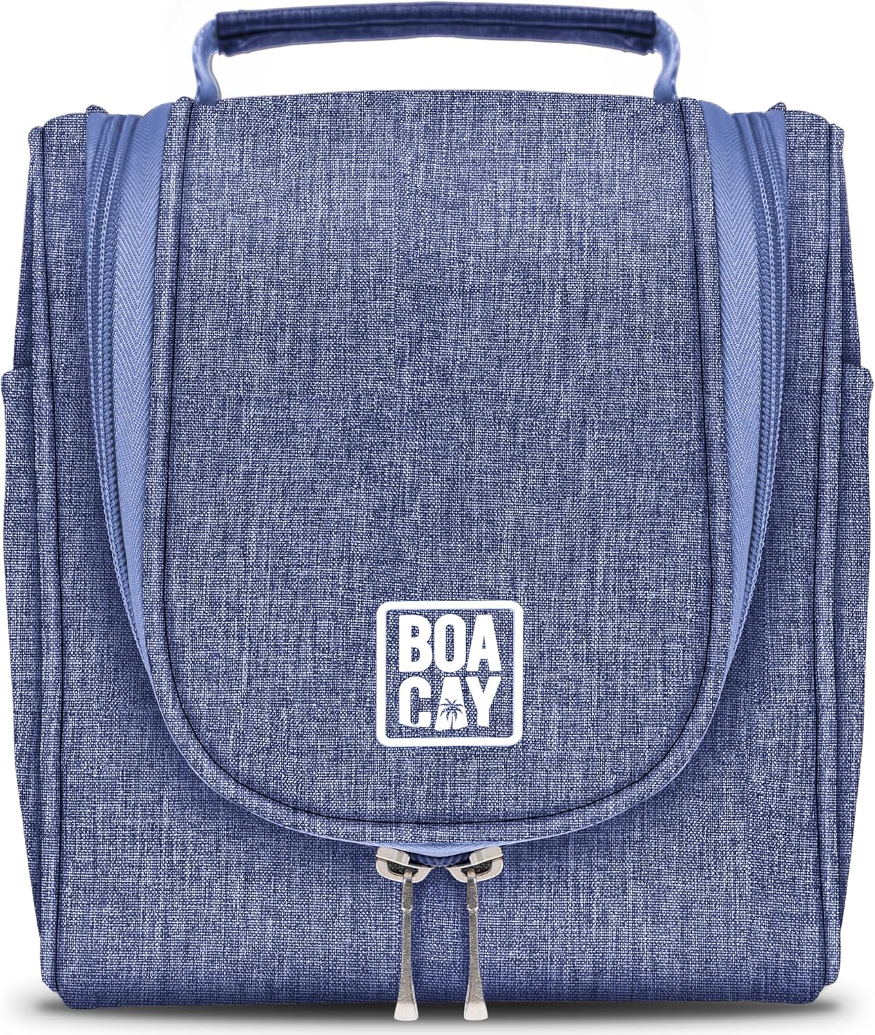 BOACAY Small Hanging Travel Toiletry Bag for Women and Men, Makeup Bag, Bathroom & Shower Organizer Kit for Accessories, Cosmetics, Travel Essentials BOACAY Small Hanging Travel Toiletry Bag for Women and Men, Makeup Bag, Bathroom & Shower Organizer Kit for Accessories, Cosmetics, Travel Essentials