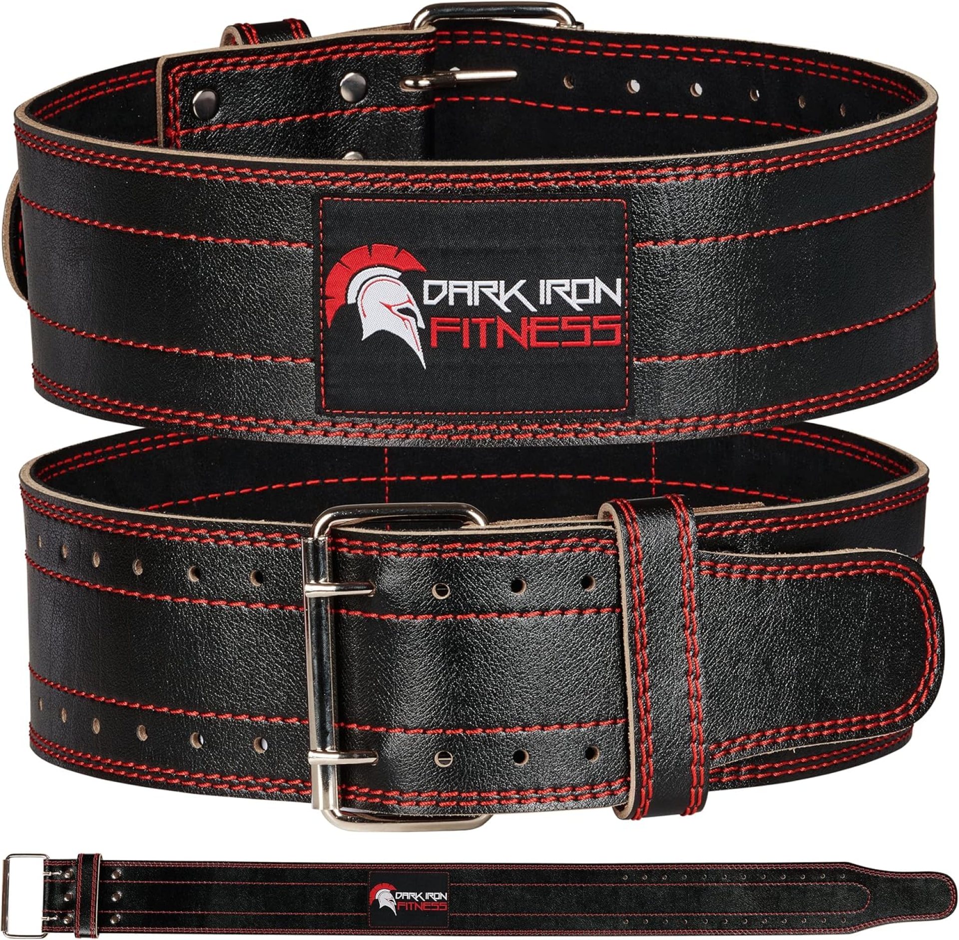 Dark Iron Fitness Weight Lifting Belt – Men & Women – All Leather Gym Belts for Weightlifting, Powerlifting, Strength Training, Squat, Deadlift Workout – Up to 600 Lbs Dark Iron Fitness Weight Lifting Belt – Men & Women – All Leather Gym Belts for Weightlifting, Powerlifting, Strength Training, Squat, Deadlift Workout – Up to 600 Lbs