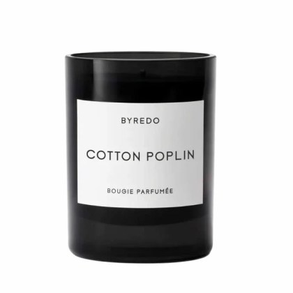 Byredo Cotton Poplin Bougie Parfumée 240g Byredo Cotton Poplin Bougie Parfumée 240g