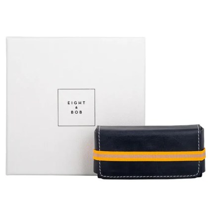 Eight & Bob Night Blue Leather Case Eight & Bob Night Blue Leather Case