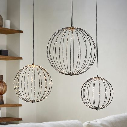 LED-Kugel 3er Set Brilliante LED-Kugel 3er Set Brilliante