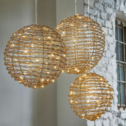 LED-Kugel 3er Set Thalindra LED-Kugel 3er Set Thalindra