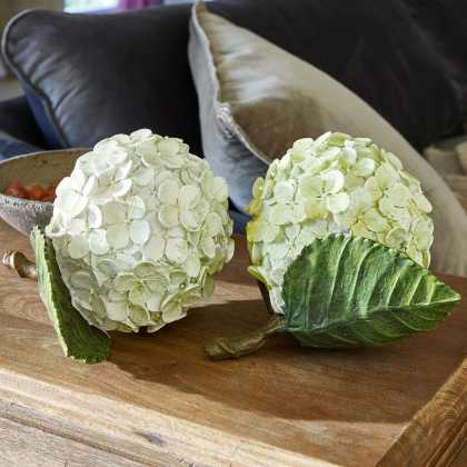 Dekoblume 2er Set Hortensie Dekoblume 2er Set Hortensie