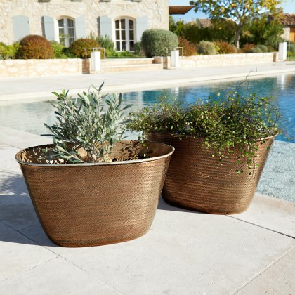 Übertopf 2er Set Rinalo Übertopf 2er Set Rinalo