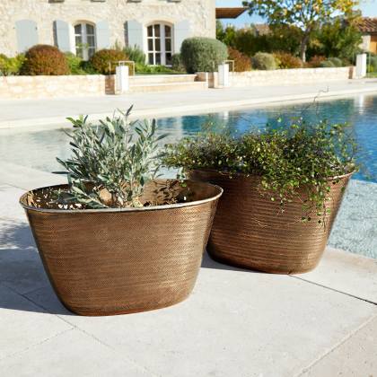 Übertopf 2er Set Rinalo Übertopf 2er Set Rinalo