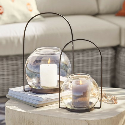 Windlicht 2er Set Serenaro Windlicht 2er Set Serenaro