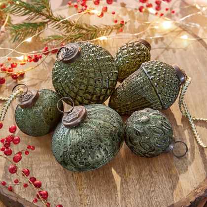 Weihnachtsschmuck 6er Set Lento Weihnachtsschmuck 6er Set Lento