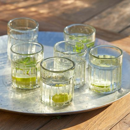 Glas 6er Set Roseville Glas 6er Set Roseville