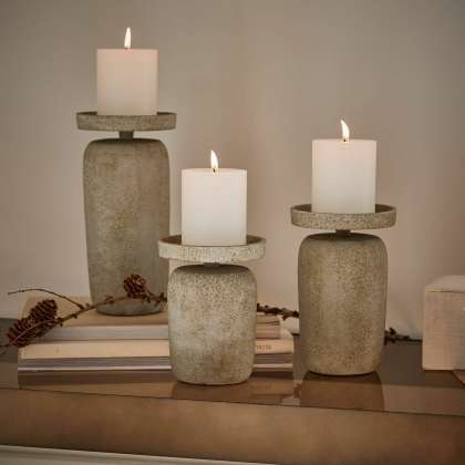 Kerzenhalter 3er Set Amsley Kerzenhalter 3er Set Amsley
