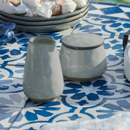 Zuckerdose und Milchkännchen Biarré Zuckerdose und Milchkännchen Biarré