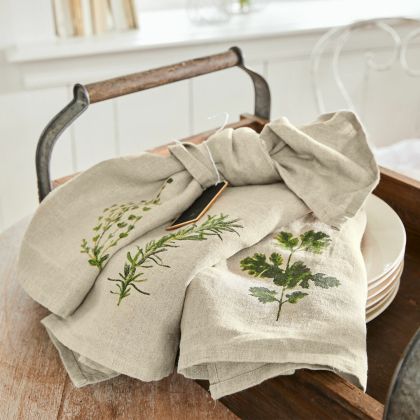 Geschirrtuch 3er Set Herbal Gardens Geschirrtuch 3er Set Herbal Gardens