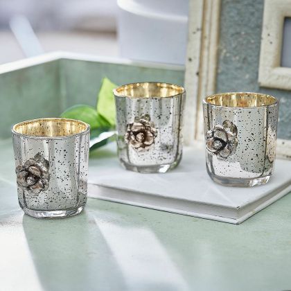 Teelichthalter 3er Set Alovix Teelichthalter 3er Set Alovix