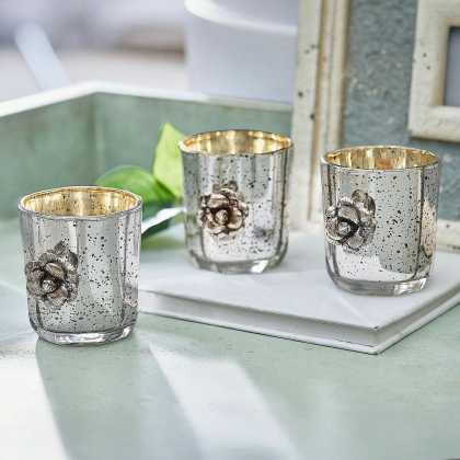 Teelichthalter 3er Set Alovix Teelichthalter 3er Set Alovix