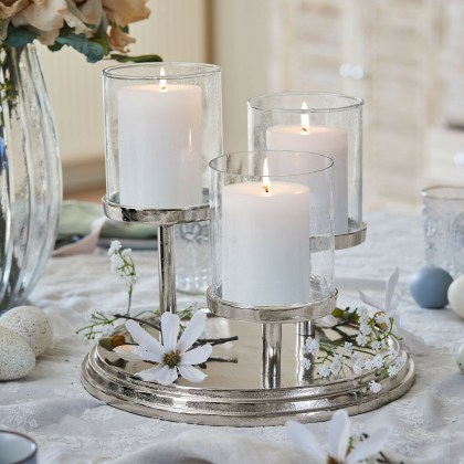 Kerzentablett Morive