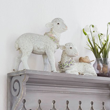 Deko-Lamm 2er Set PepperellDeko-Lamm 2er Set Pepperell – Bild 4